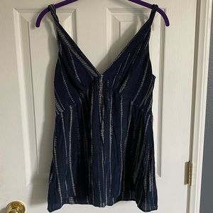 Banana Republic Flowy Tank With Twist Straps